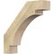 Ekena Millwork 6"W x 26"D x 26"H Merced Rough Sawn Knee Brace, Douglas Fir BRC06X26X26MRC00RDF - alternate 1